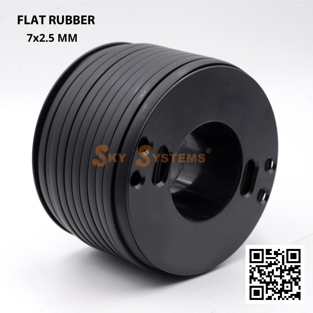 Organic Rubber Flat / Caoutchouc - Roll