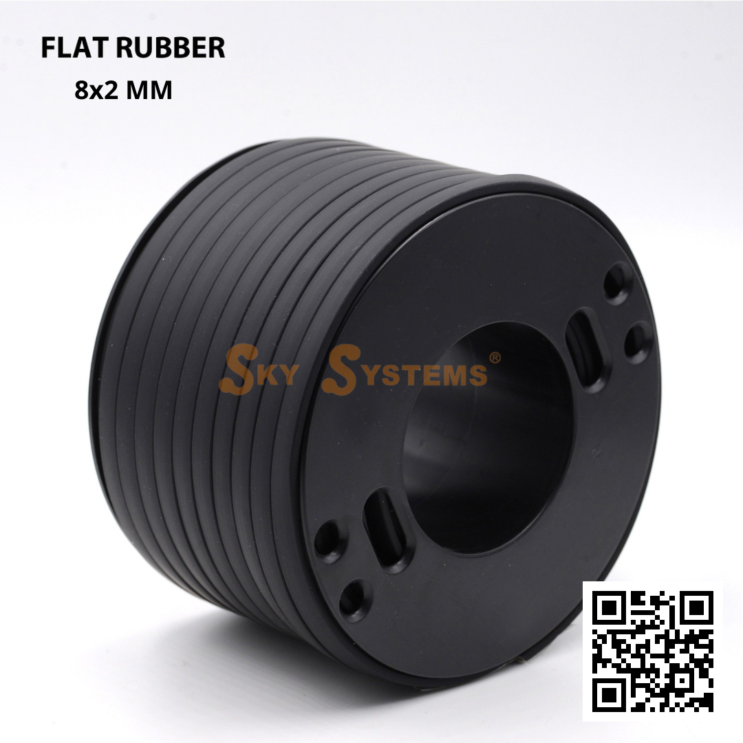 Organic Rubber Flat / Caoutchouc - Roll