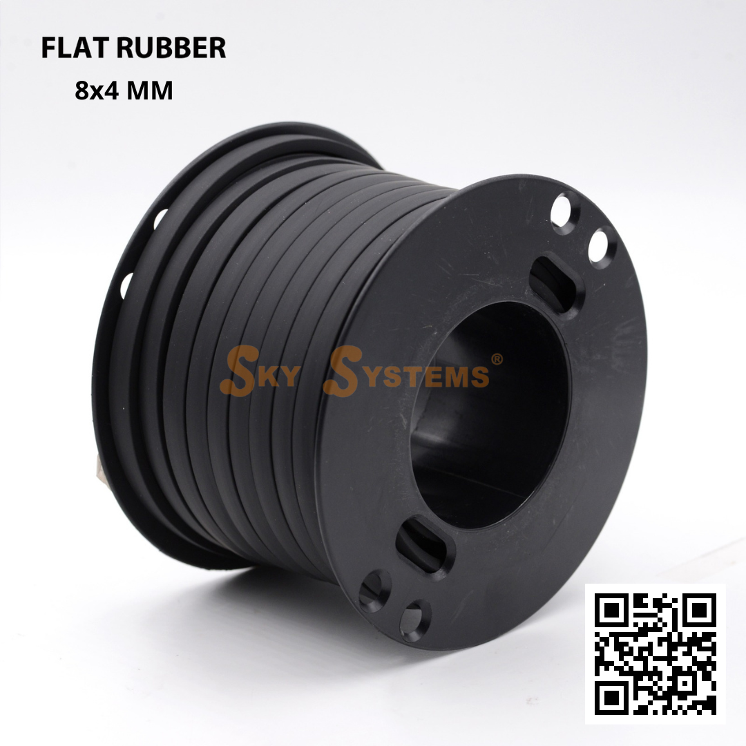 Organic Rubber Flat / Caoutchouc - Roll