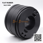 Organic Rubber Flat / Caoutchouc - Roll