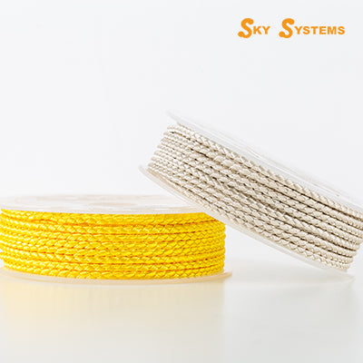 SKY CLA Silk cord - 2.5MM 28 Colors - 5 Mt/ Roll
