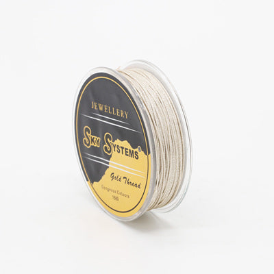 EQA- Gold and Silver Cord 0.65MM - 10 Mt/ Roll