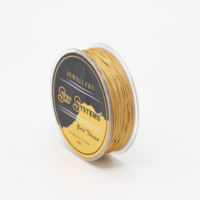 EQA- Gold and Silver Cord 0.65MM - 10 Mt/ Roll