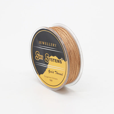 EQA- Gold and Silver Cord 0.65MM - 10 Mt/ Roll