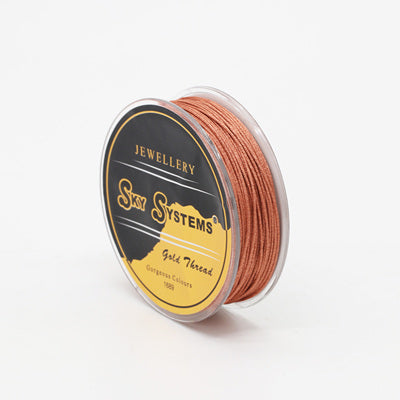 EQA- Gold and Silver Cord 0.65MM - 10 Mt/ Roll