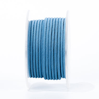 Milan 221, braided rope  - 38 Colors 3.0 MM - 15 Mt/ Roll