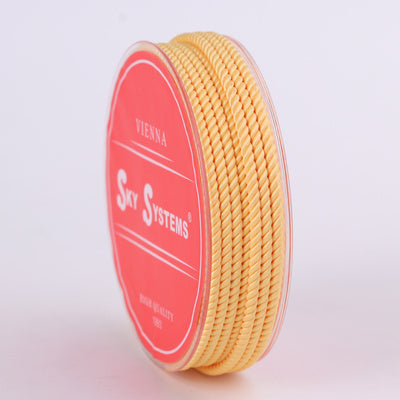 Milan 226, braided rope   - 38 Colors 3.0 MM - 5 Mt/ Roll