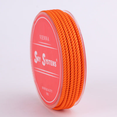 Milan 226, braided rope   - 38 Colors 3.0 MM - 5 Mt/ Roll