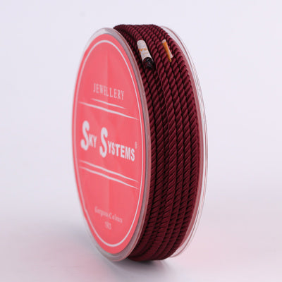 Milan 226, braided rope   - 38 Colors 3.0 MM - 5 Mt/ Roll